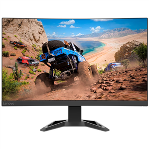 Lenovo G27qc-30, 27'', QHD, 165 Гц, LED VA, изогнутый, черный - Монитор Товар - 66F4GAC2EU 66F4GAC2EU