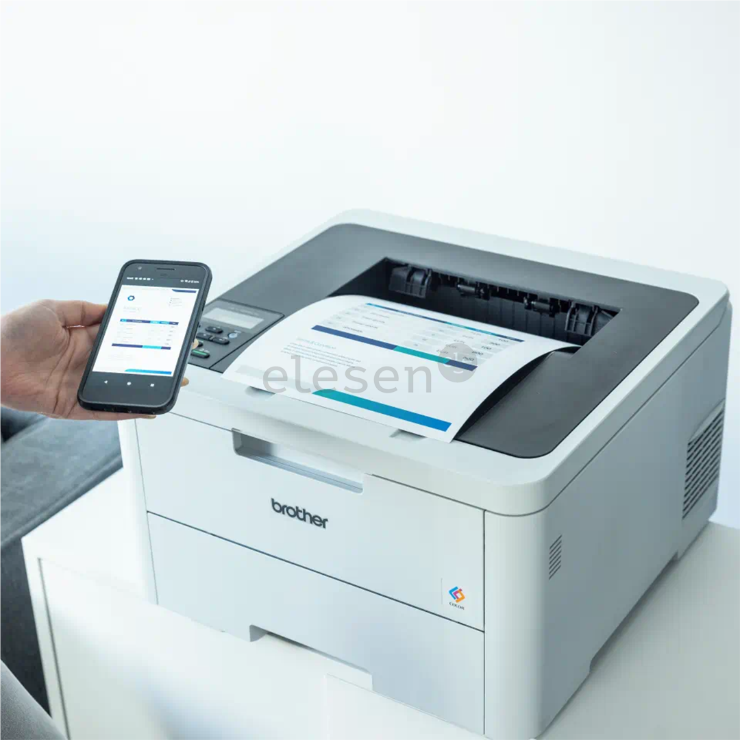 Brother HL-L3220CW, WiFi, USB, pilkas - Spausdintuvas Prekė - HLL3220CWRE1