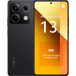 Xiaomi Redmi Note 13 5G, 128 GB, black - Smartphone Item - 51351 51351