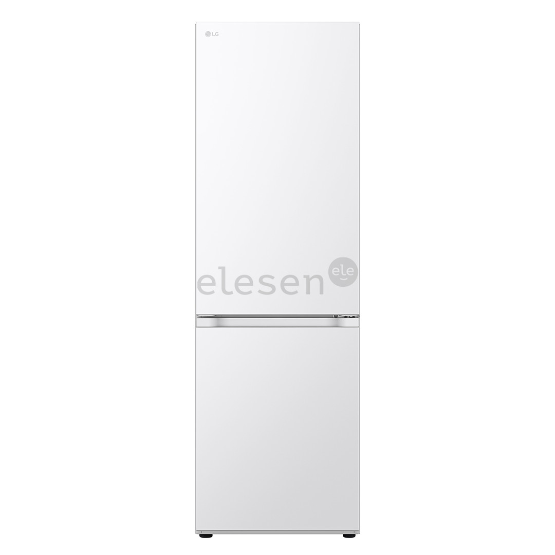 LG, NoFrost, 344 L, 186 cm, baltas - Šaldytuvas