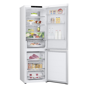 LG, NoFrost, 344 L, 186 cm, baltas - Šaldytuvas Prekė - GBV5140DSW.ASWQEUR