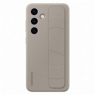 Samsung Standing Grip Case, Galaxy S24, rudas - Dėklas Prekė - EF-GS921CUEGWW EF-GS921CUEGWW
