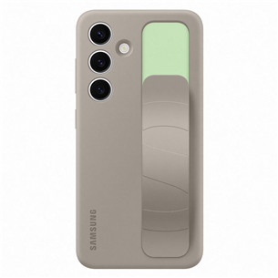 Samsung Standing Grip Case, Galaxy S24, rudas - Dėklas Prekė - EF-GS921CUEGWW
