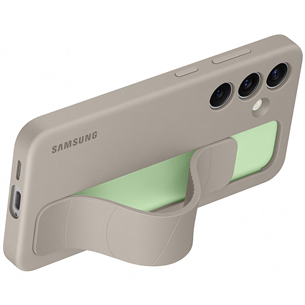 Samsung Standing Grip Case, Galaxy S24, rudas - Dėklas Prekė - EF-GS921CUEGWW