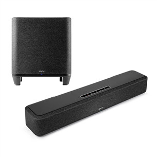 Namų kino komplektas Denon Home Sound Bar 550 + Home Subwoofer Prekė - DENONHOME550SUB DENONHOME550SUB