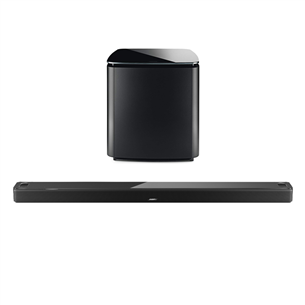 Soundbar ir žemų dažnių garsiakalbis Bose Smart Ultra Soundbar + Bass Module 700, juoda Prekė - BOSESBULTRASUB BOSESBULTRASUB