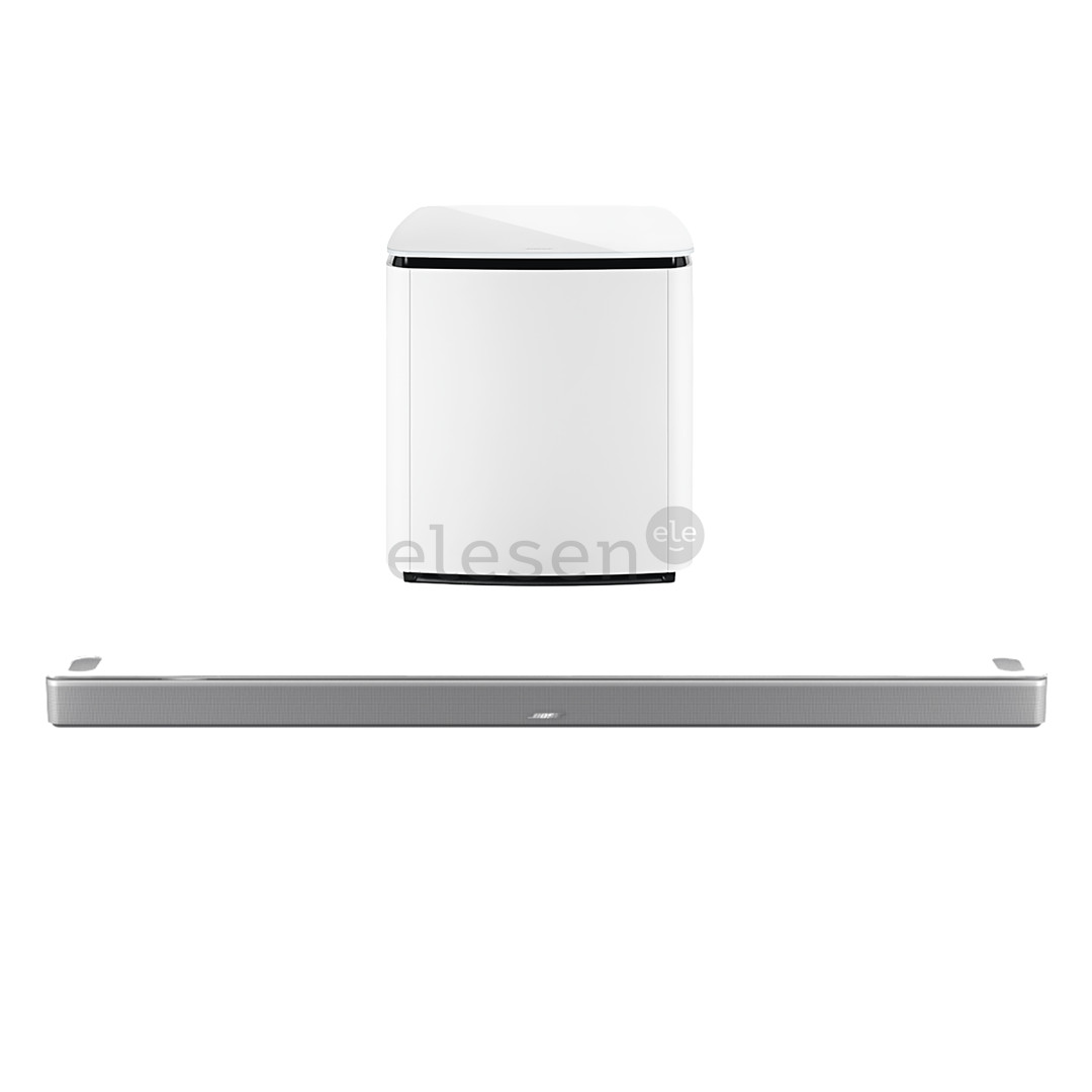 Bose Smart Ultra Soundbar + Bass Module 700, baltas - Soundbar ir žemų dažnių garsiakalbis