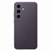 Samsung Vegan Leather Case, Galaxy S24, dark violet - Case Item - GP-FPS921HCAVW