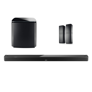 Soundbar garso sistema Bose Smart Ultra Soundbar + žemųjų dažnių garsiakalbis 700 + Surround 700, juodas Prekė - BOSESBULTRASUBREAR BOSESBULTRASUBREAR