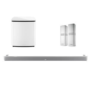 Bose Smart Ultra Soundbar + Bass Module 700 + Surround 700, balta - Soundbar garso sistema BOSESBULTRASUBWHTREA