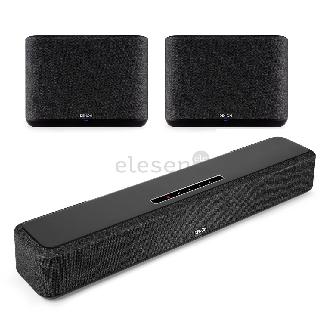 Denon Home Sound Bar 550 + 2x Home 250, juoda - Soundbar garso sistema