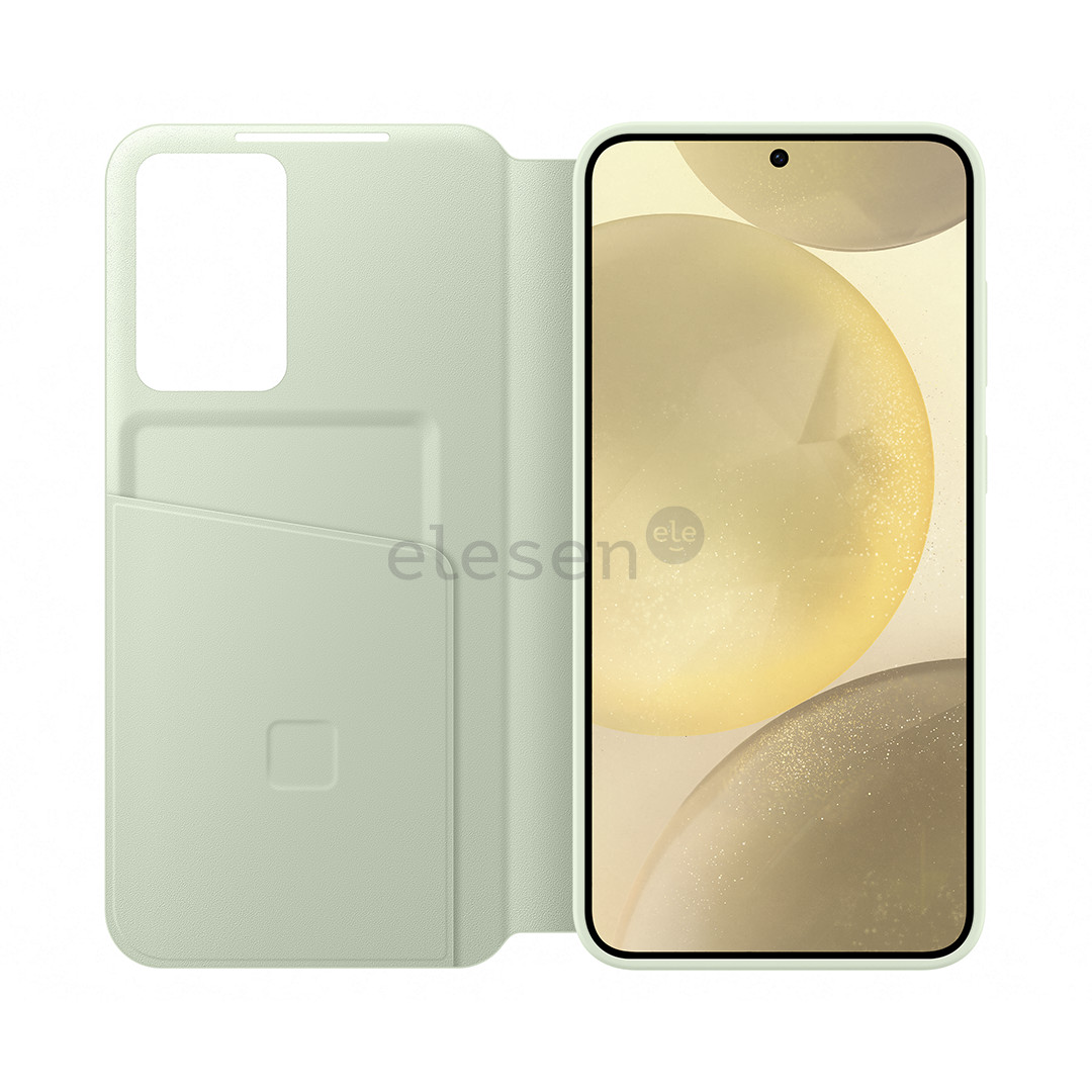 Samsung Smart View Wallet Case, Galaxy S24+, šviesiai žalias - Dėklas Prekė - EF-ZS926CGEGWW
