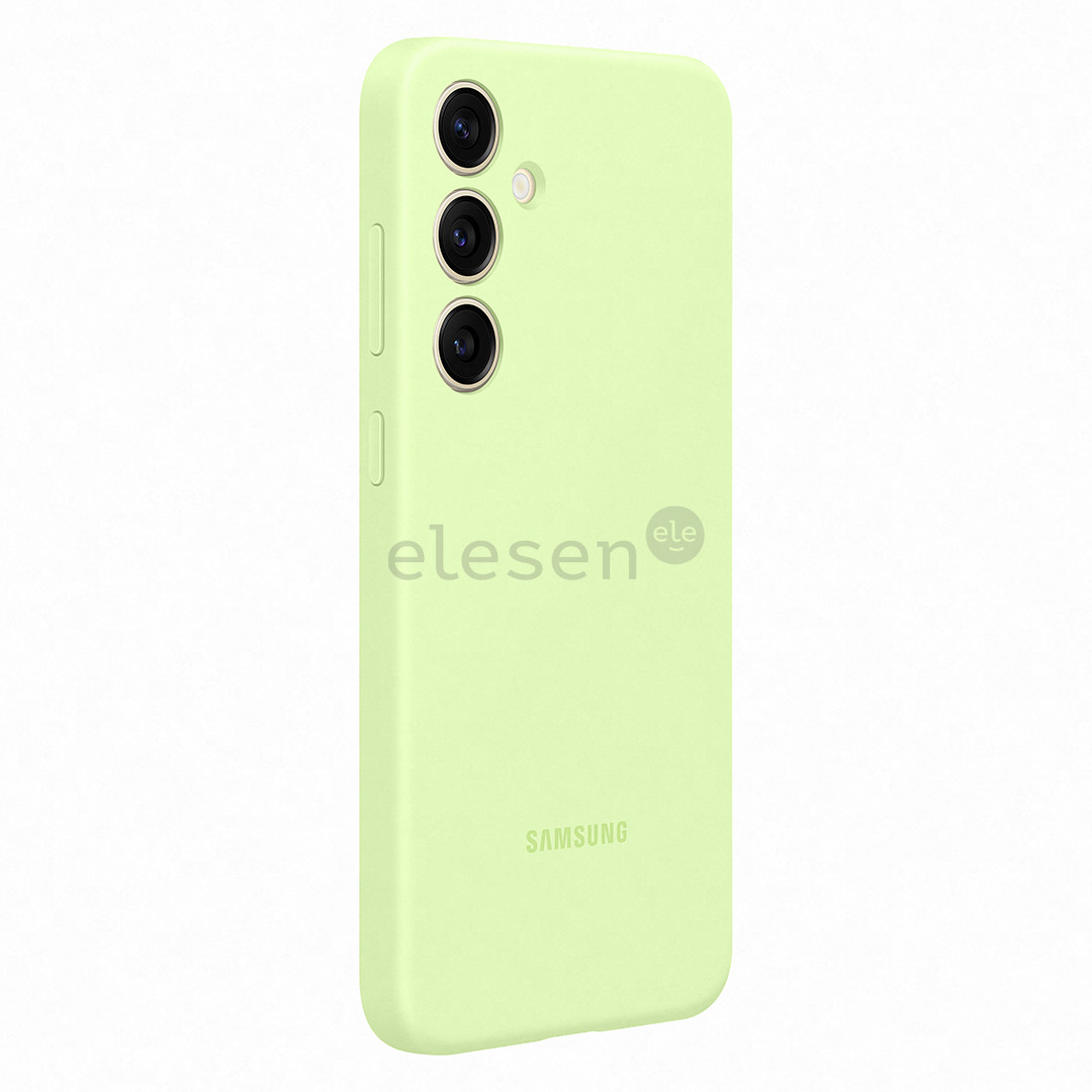 Samsung Silicone Case, Galaxy S24+, light green - Case Item - EF-PS926TGEGWW