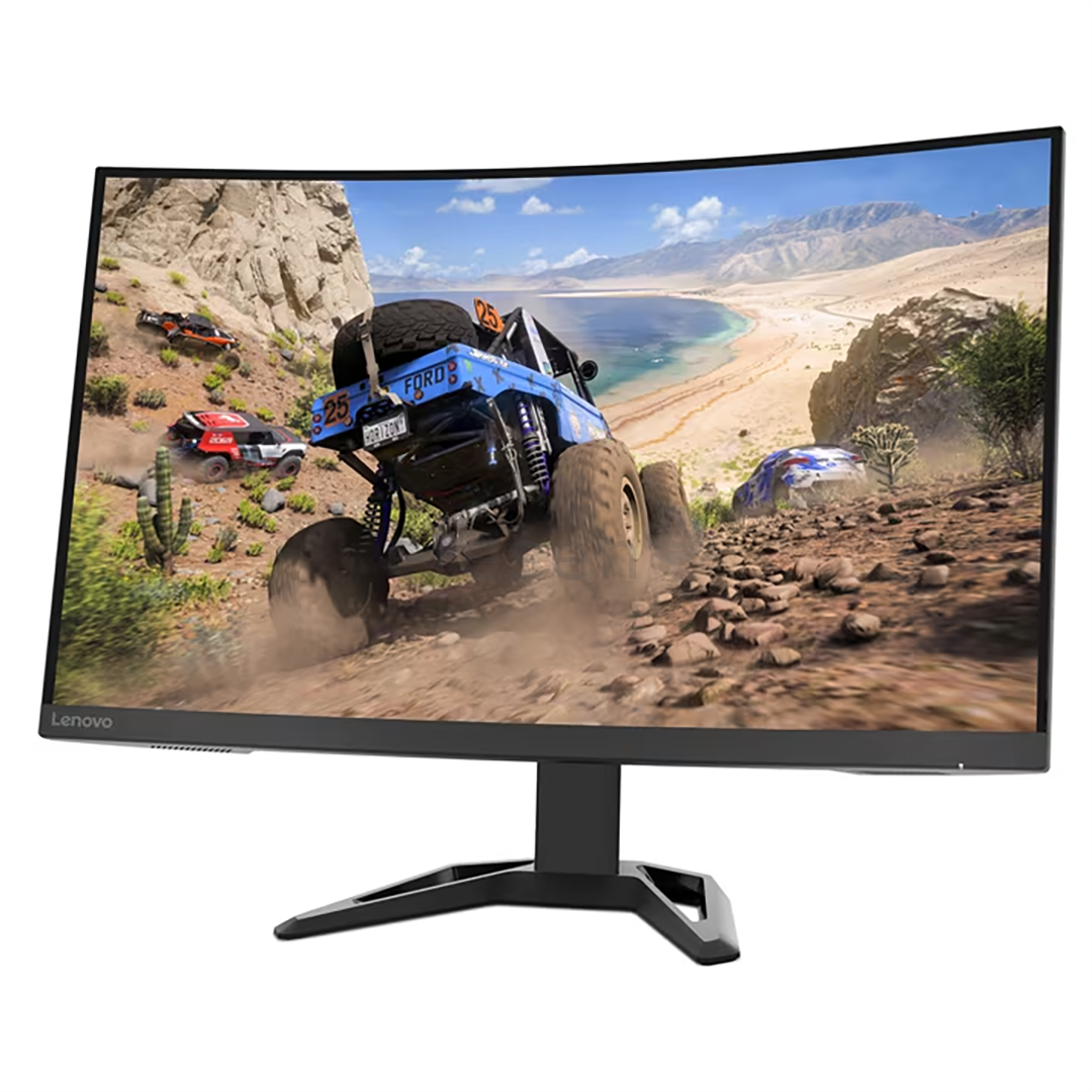 Lenovo G32qc-30, 32'', QHD, изогнутый, LED VA, 165 Гц, черный - Монитор