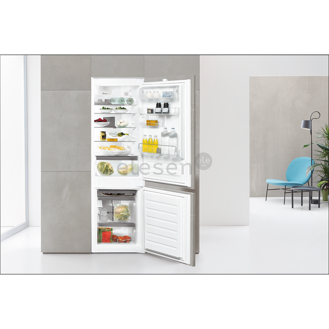 Whirlpool, StopFrost, 273 L, height 177 cm - Built-in refrigerator