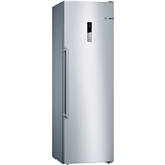 Bosch Series 6, NoFrost, 242 L, 186 cm, inox - Freezer Item - GSN36BIEP