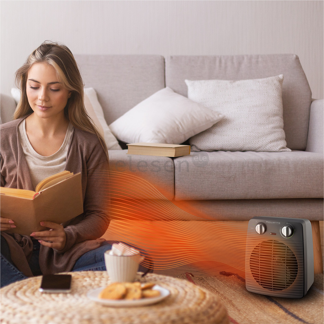 Rowenta Compact Power, 2000 W, tamsiai pilkas - Šildytuvas Prekė - SO2210F0