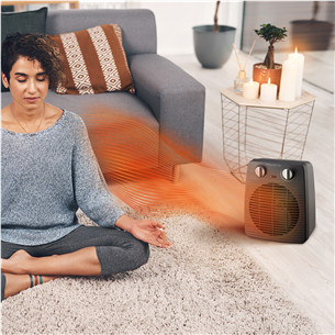 Rowenta Compact Power, 2000 W, tamsiai pilkas - Šildytuvas Prekė - SO2210F0