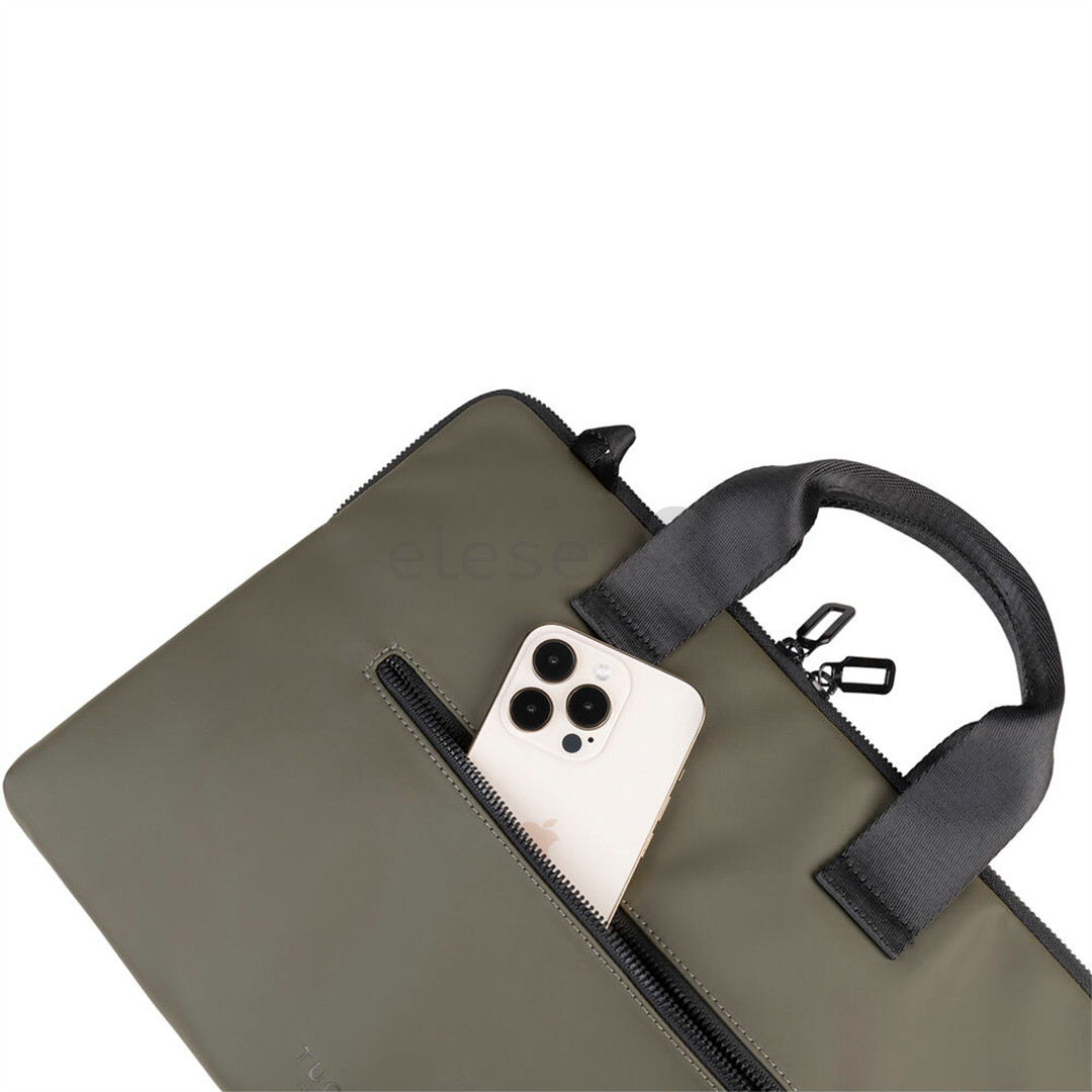 Tucano Gommo Slim Brief, 16'', žalias - Nešiojamojo kompiuterio krepšys