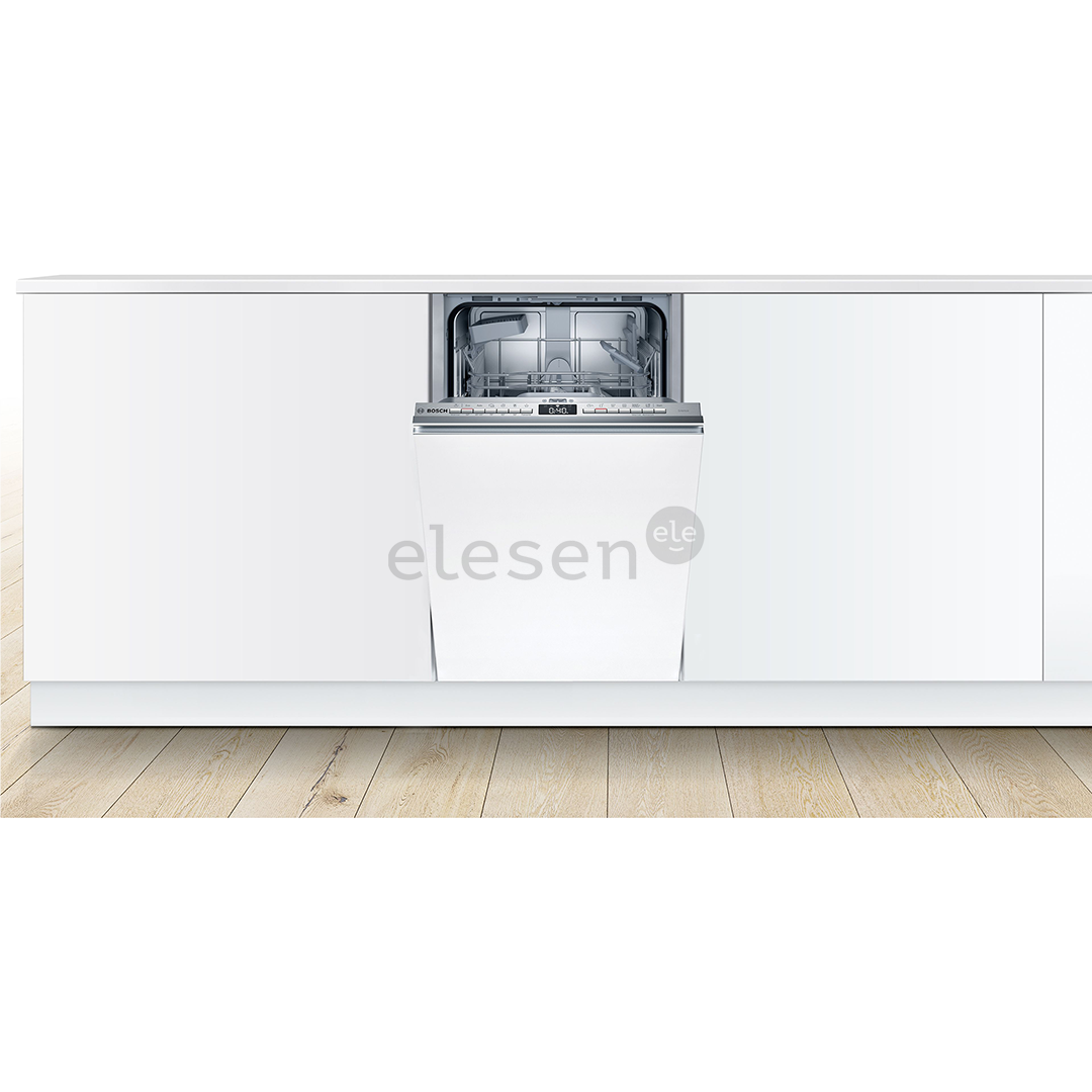 Bosch, Series 4, 9 place settings - Built-in dishwasher