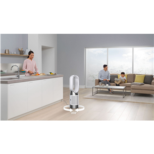 Dyson Hot+Cool™, white/silver - Oro valytuvas Prekė - HP10