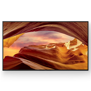 Sony X75WL, 50'', Ultra HD, LED LCD, black - TV Item - KD50X75WLPAEP