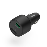 Hama Car Fast Charger, USB-C, USB-A, 32 W, juodas - Automobilinis įkroviklis Prekė - 00086406