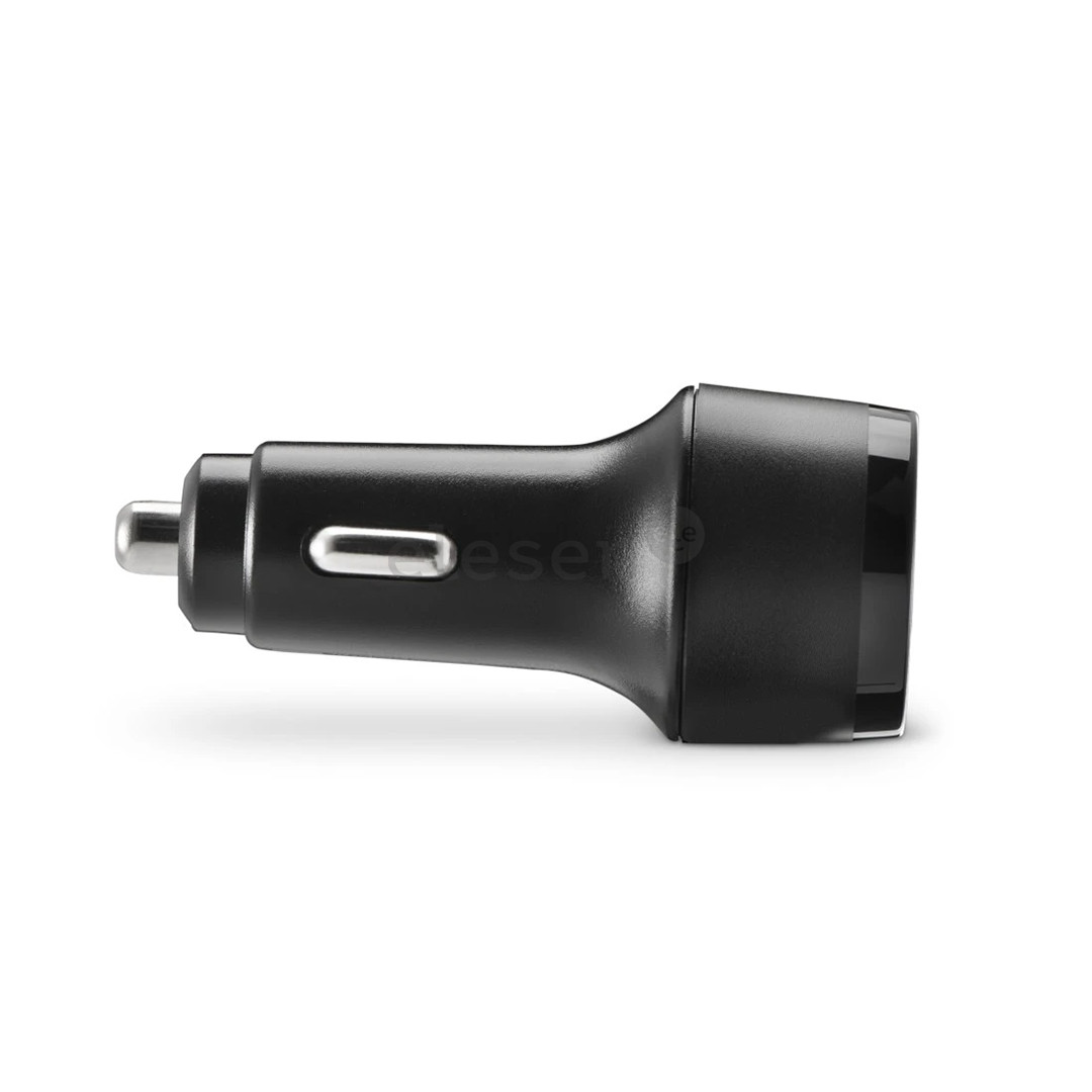 Hama Car Fast Charger, USB-C, USB-A, 32 W, black - Car Charger