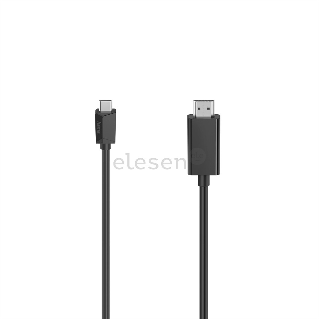 Hama Video Cable, USB-C - HDMI, 4K UHD, 1,5 m - Cable Item - 00200718