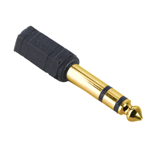 Hama Audio Adapter, 6,3 мм - 3,5 мм, позолоченный - Аудиодаптер Товар - 00179279 00179279