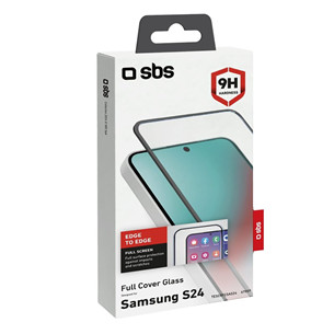 SBS Full Cover Glass Screen Protector, Galaxy S24 - Защита для экрана Товар - TESCRFCSAS24
