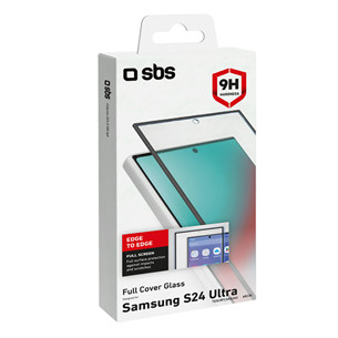 SBS 4D Full Cover Glass Screen Protector, Galaxy S24 Ultra - Ekrano apsauga Prekė - TESCRFCSAS24U