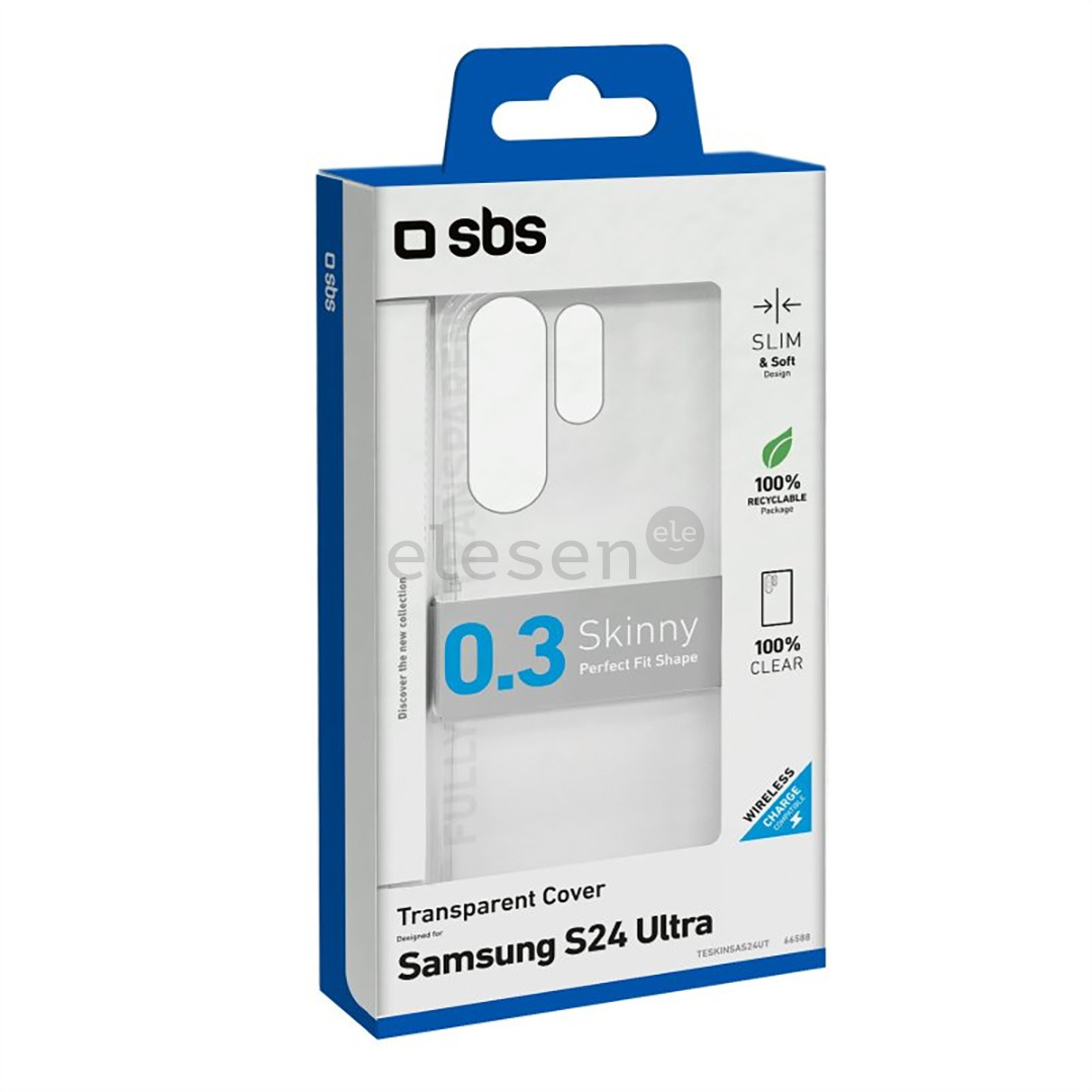 SBS Skinny cover, Galaxy S24 Ultra, clear - Case Item - TESKINSAS24UT