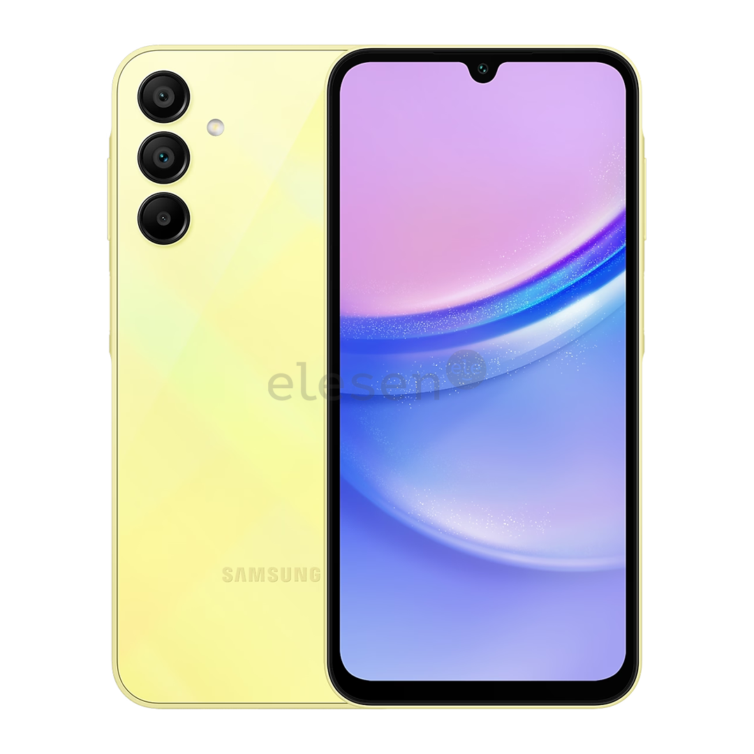 Samsung Galaxy A15, 128 GB, yellow - Išmanusis telefonas Prekė - SM-A155FZYDEUE