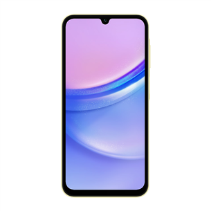 Samsung Galaxy A15, 128 GB, yellow - Išmanusis telefonas Prekė - SM-A155FZYDEUE