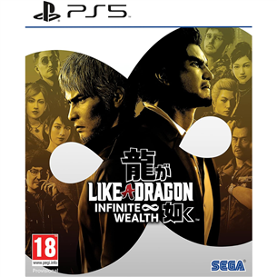 Like a Dragon: Infinite Wealth, PlayStation 5 - Žaidimas Prekė - 5055277052356