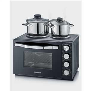 Severin, 30 L, 2500 W, juoda - Mini orkaitė Prekė - TO2074 TO2074