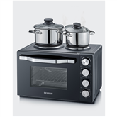 Severin, 30 L, 2500 W, juoda - Mini orkaitė Prekė - TO2074