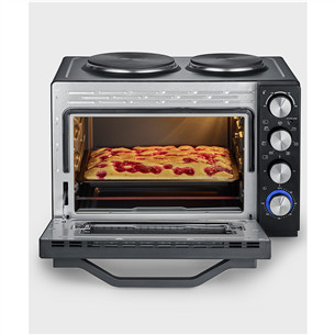 Severin, 30 L, 2500 W, black - Mini oven with two hotplates Item - TO2074
