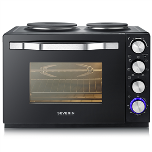 Severin, 30 L, 2500 W, juoda - Mini orkaitė Prekė - TO2074
