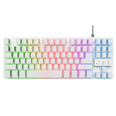 Trust GXT 833 Thado TKL, US, white - Keyboard Item - 24737