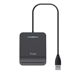 Trust Primo, USB-A, черный - Считыватель ID-карты Товар - 23890
