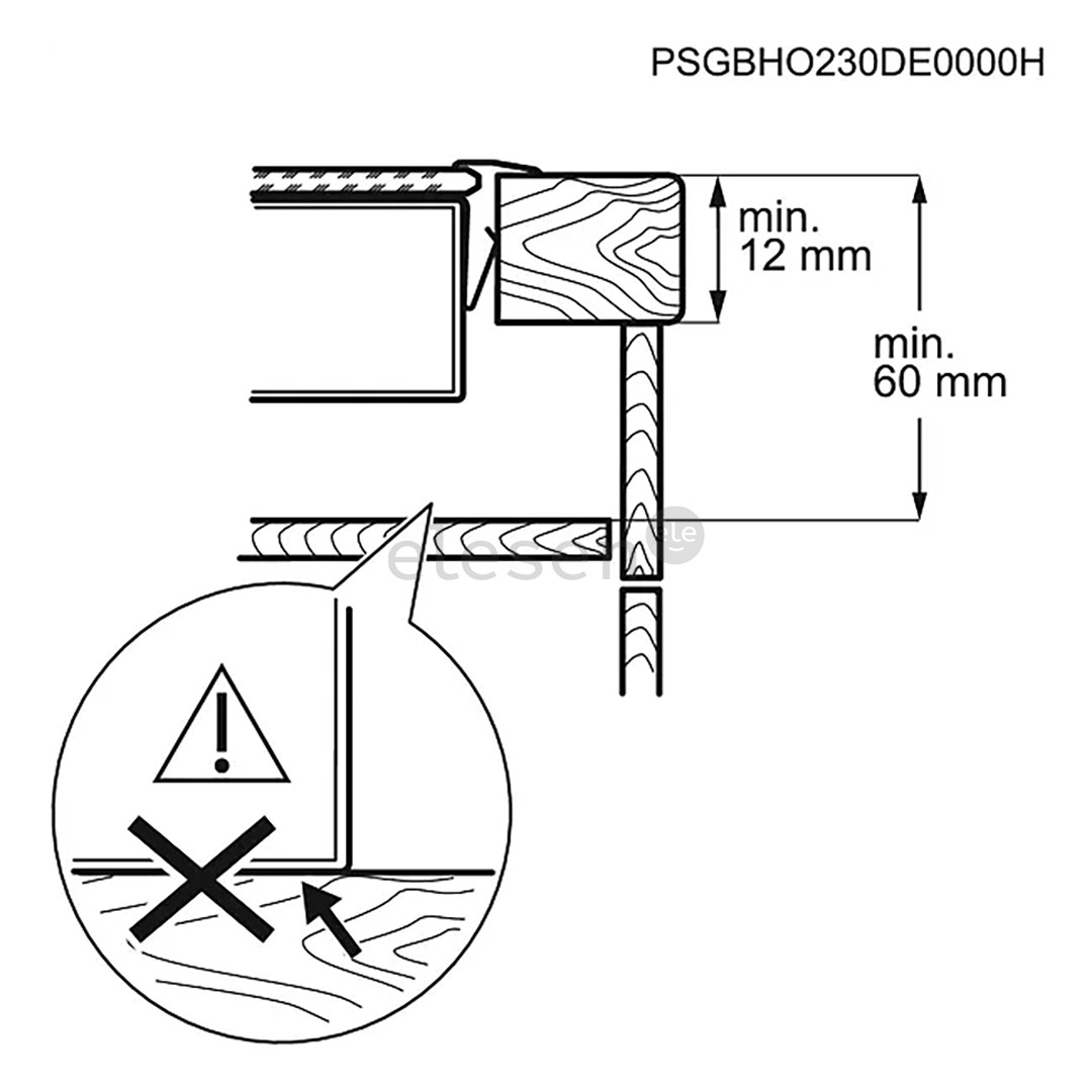 Kaitlentė Electrolux Prekė - EHF6232FOK