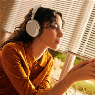 Sennheiser ACCENTUM Plus Wireless, triukšmo slopinimas, baltos  - Belaidės ausinės Prekė - 700177