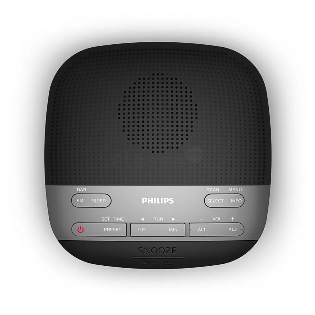 Philips TAR3505, FM, DAB+, черный - Радиочасы
