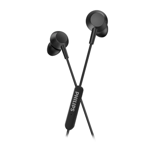 Philips TAE5008BK, USB-C, mikrofonas, juodos - Ausinės Prekė - TAE5008BK/00 TAE5008BK/00