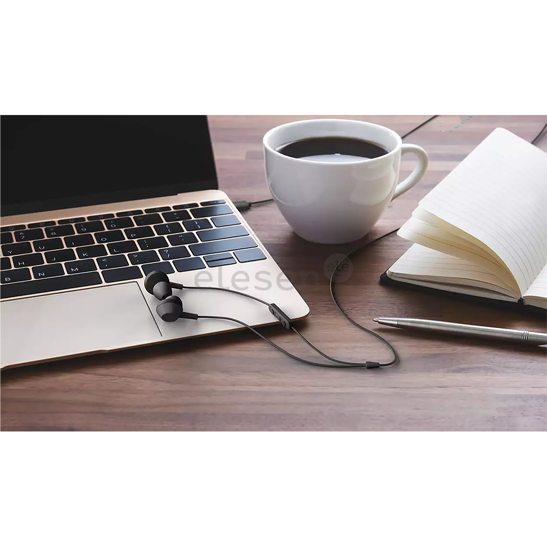 Philips TAE5008BK, USB-C, su mikrofonu, juodos - Ausinės