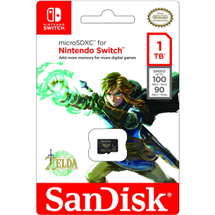SanDisk microSDXC card for Nintendo Switch, 1 TB - Atminties kortelė Prekė-SDSQXAO-1T00-GN6ZN