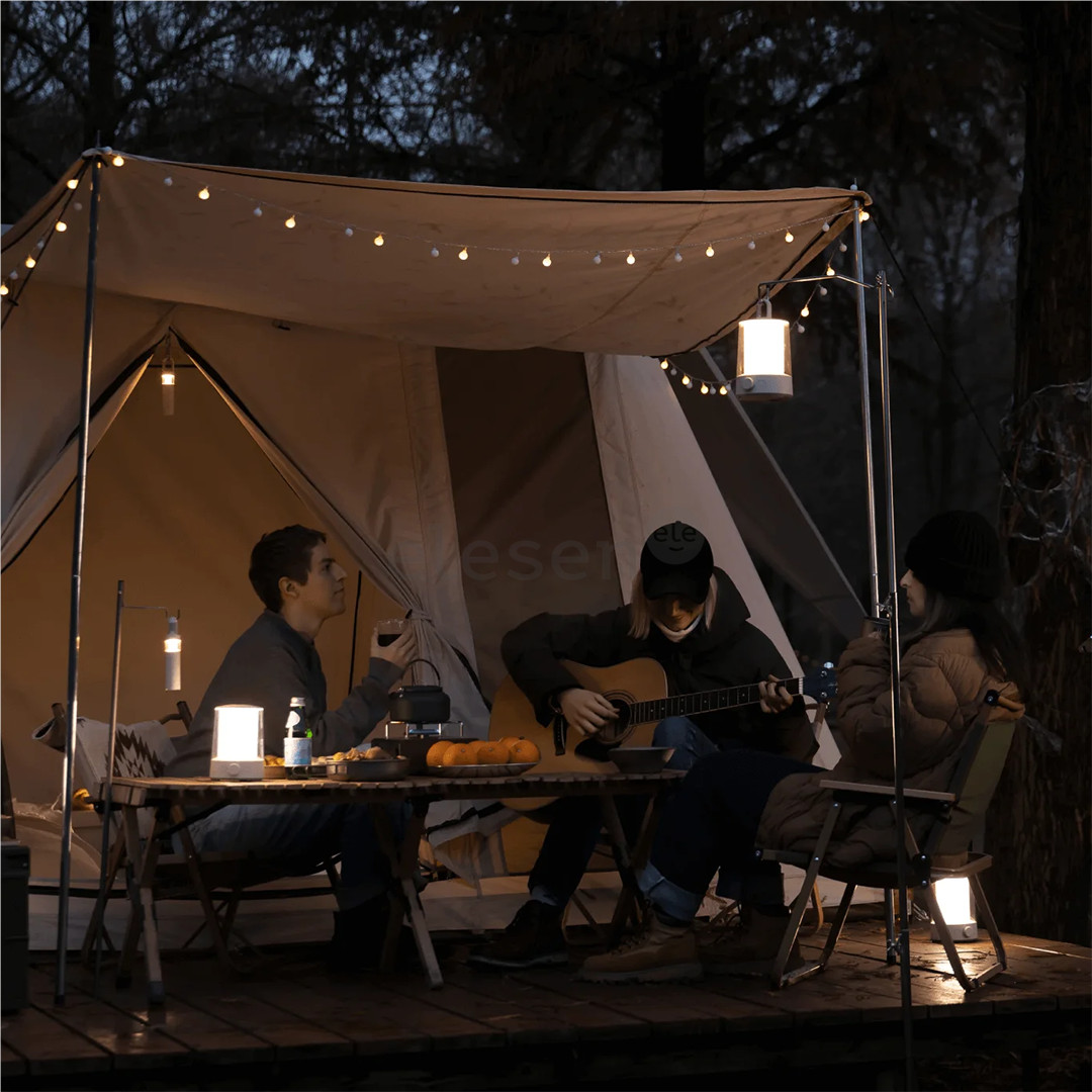 Xiaomi Multi-function Camping Lantern, 6-230 lm, smėlio spalvos - Išmanusis žibintas