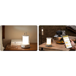 Xiaomi Multi-function Camping Lantern, 6-230 lm, smėlio spalvos - Išmanusis žibintas